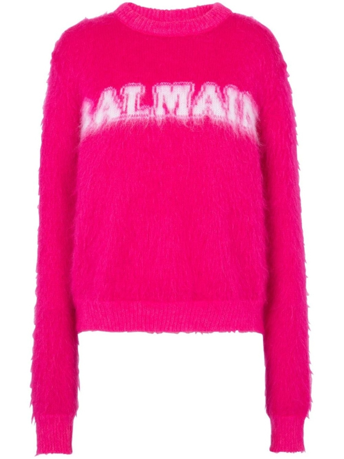 

Balmain джемпер с жаккардовым логотипом, розовый