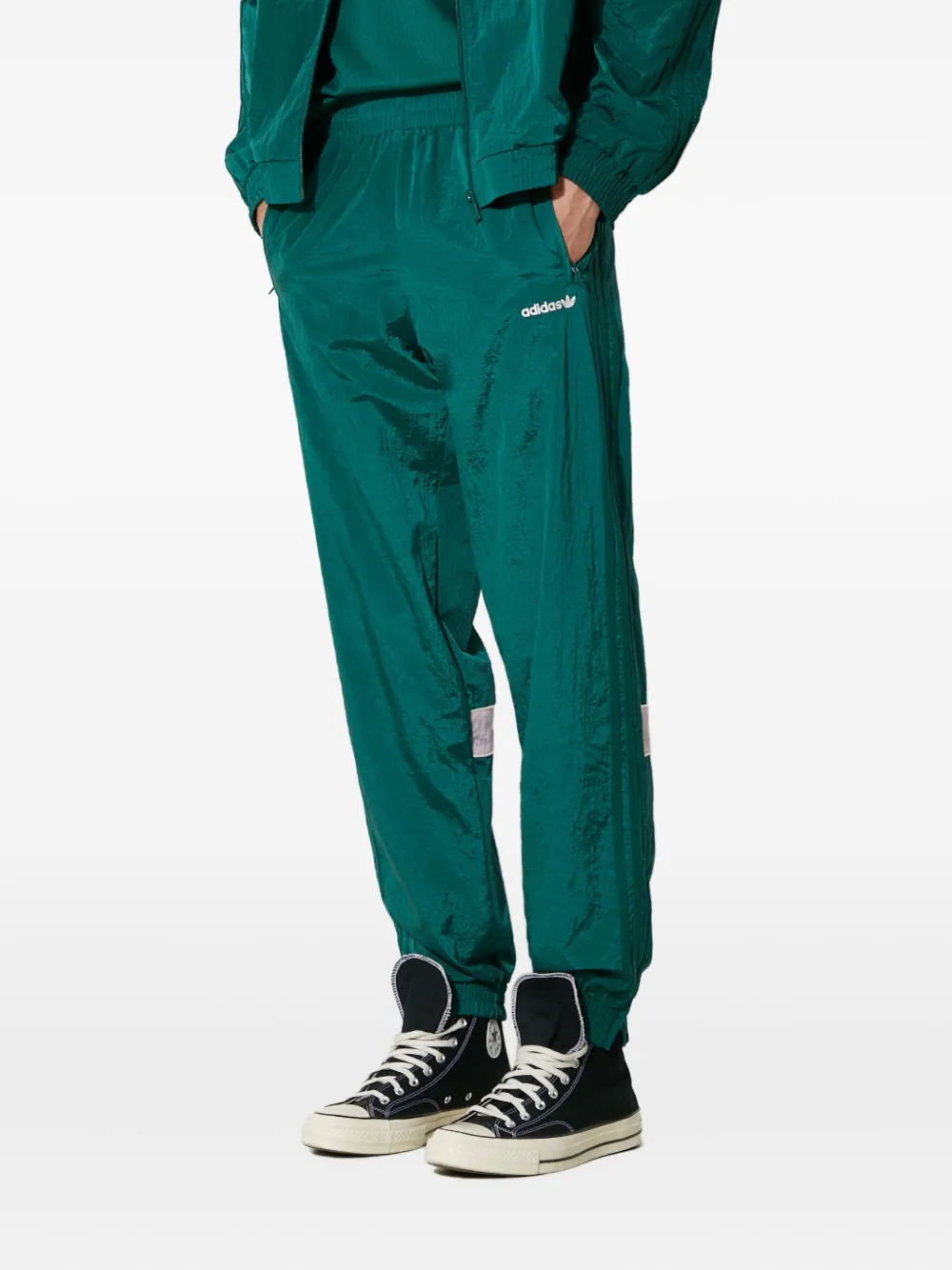 

Спортивные брюки с вышитым логотипом adidas, зеленый