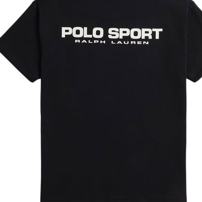 Детская футболка Polo Ralph Lauren, черный — фото 4