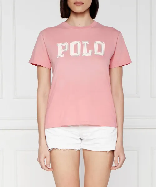 

Футболка Regular fit Polo Ralph Lauren, розовый