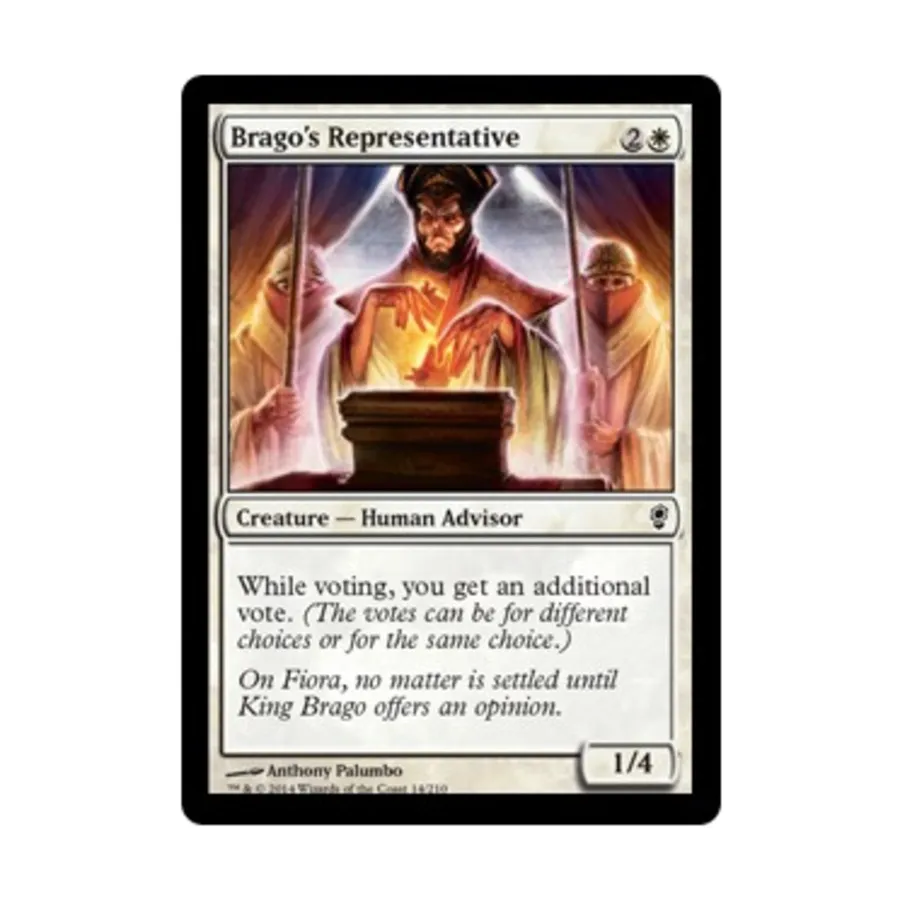 

CCG Представитель Браго (C), MTG - Conspiracy
