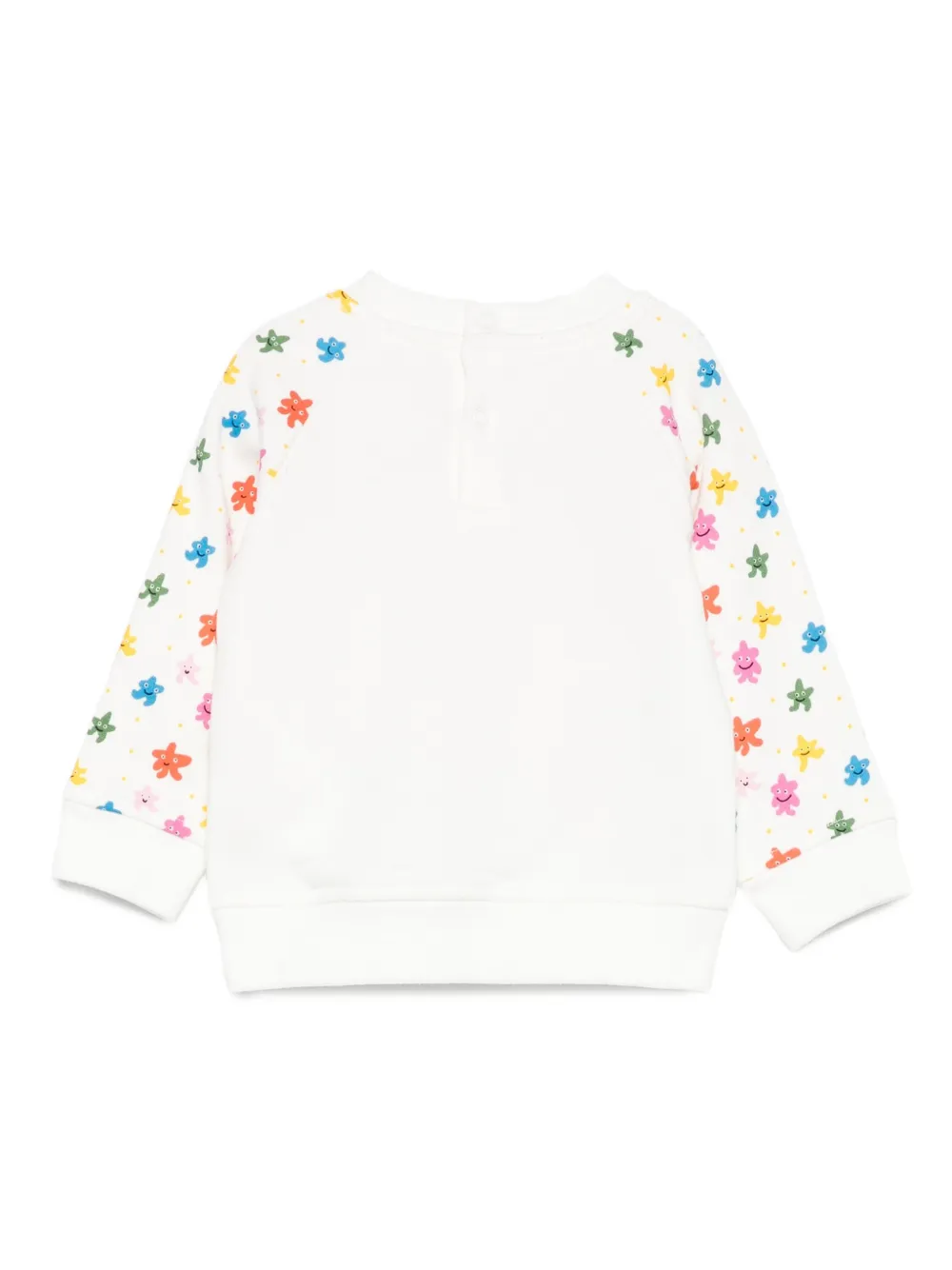 Толстовка с графичным принтом Stella McCartney Kids, белый — фото 2