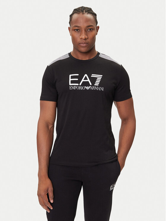 

Футболка regular fit 7M000961 AF10375 UC001 Ea7 Emporio Armani, чёрный