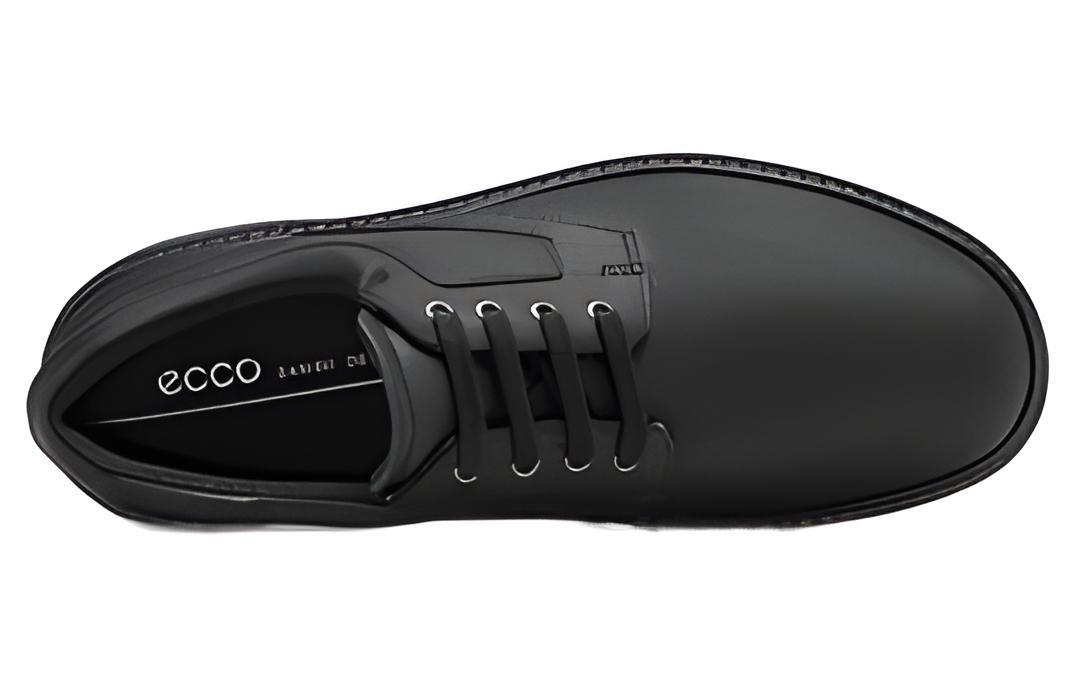 Мужские туфли Ecco Men's Casual Shoes Men Low-Top Black — фото 3