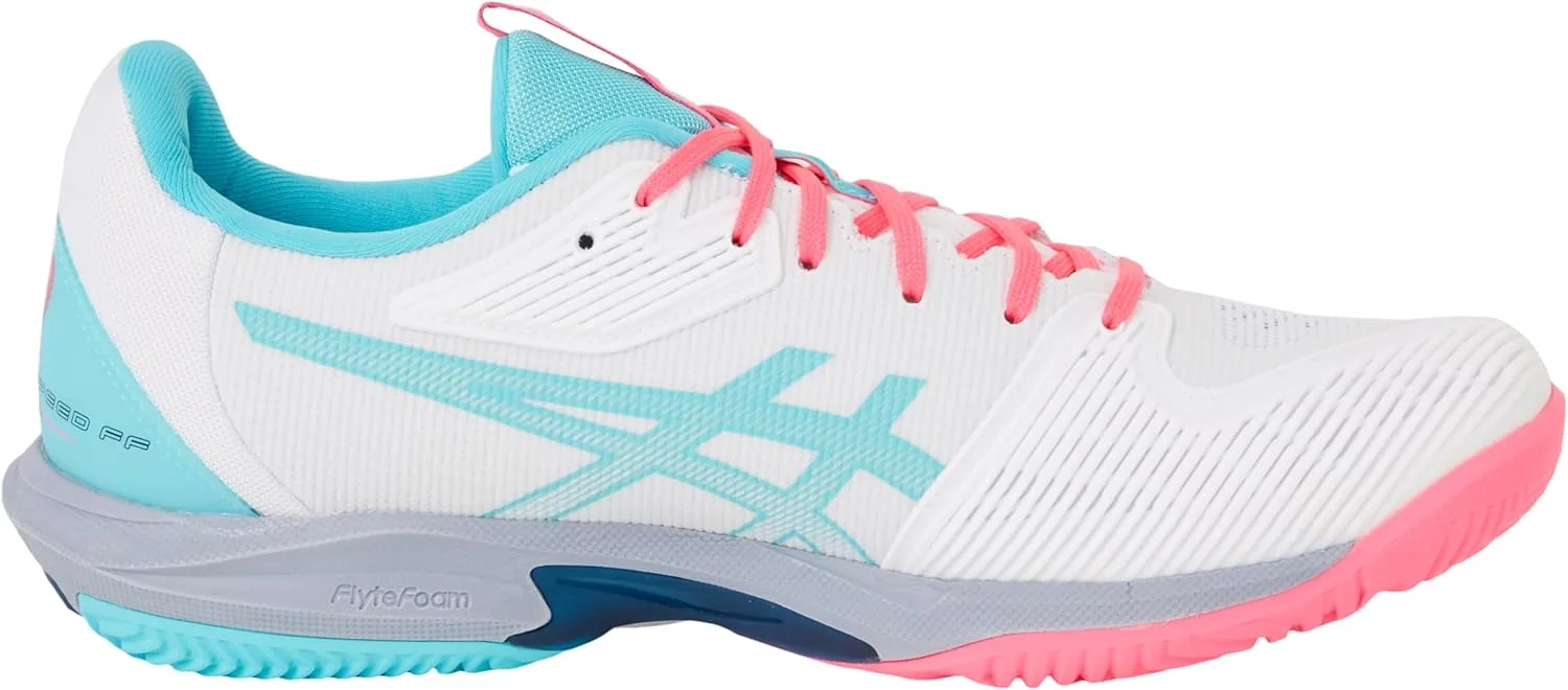 Мужские кроссовки Solution Speed FF 3 ASICS, белый/розовый — фото 4