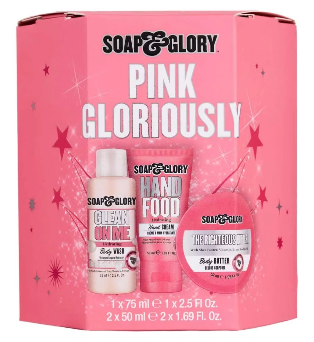 Подарочный набор Soap and Body Pink Gloriously Beauties из 3 предметов Generisch