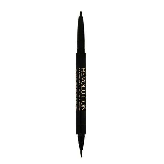 

Двусторонняя подводка для глаз, черный цвет Makeup Revolution, Awesome Dual Eyeliner Felt & Kohl