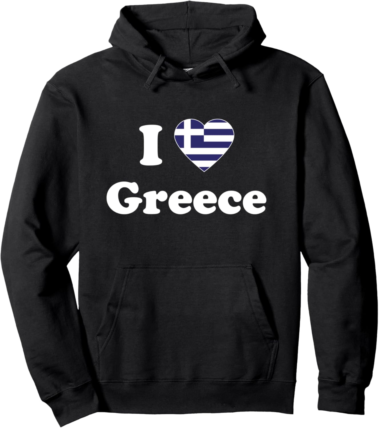 

Подарок Я люблю Грецию Толстовка с надписью Я люблю Грецию Greece Roots National Pride, черный