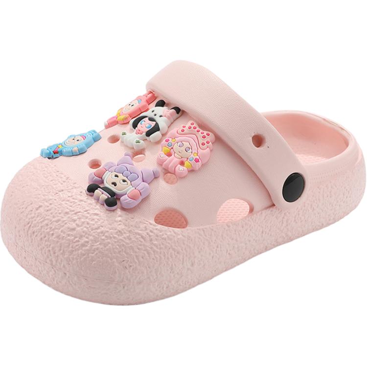 

Износостойкие, нескользящие и дышащие низкие сандалии для детей FIRS Kids, черный