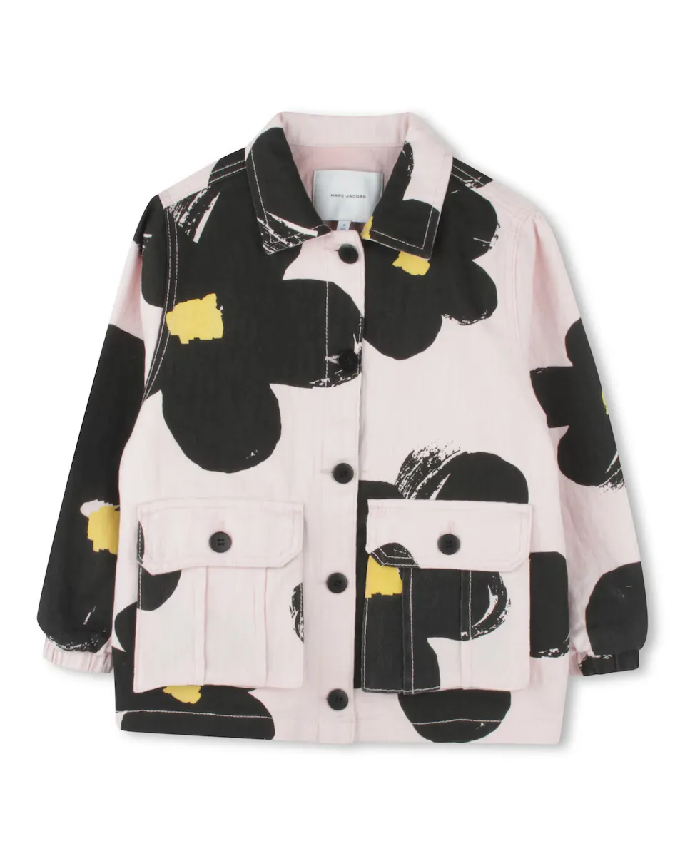 

Жакет для девочки из розового хлопка Marc Jacobs, цвет Rosa