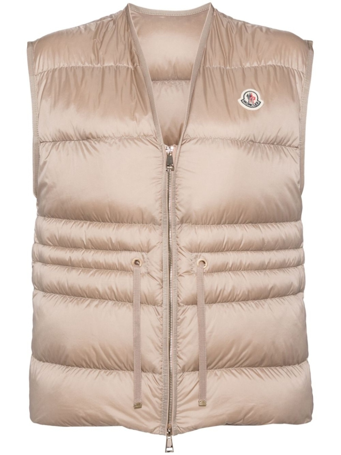 

Moncler дутый жилет Nai, нейтральный цвет