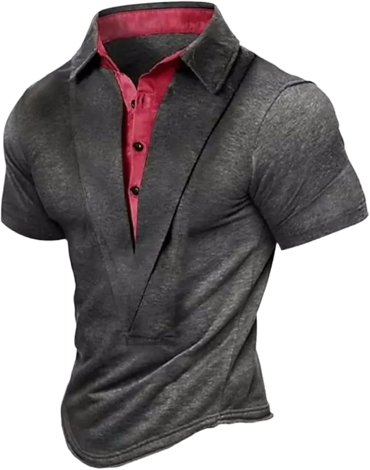 

Мужская поло с коротким рукавом Casual Basic