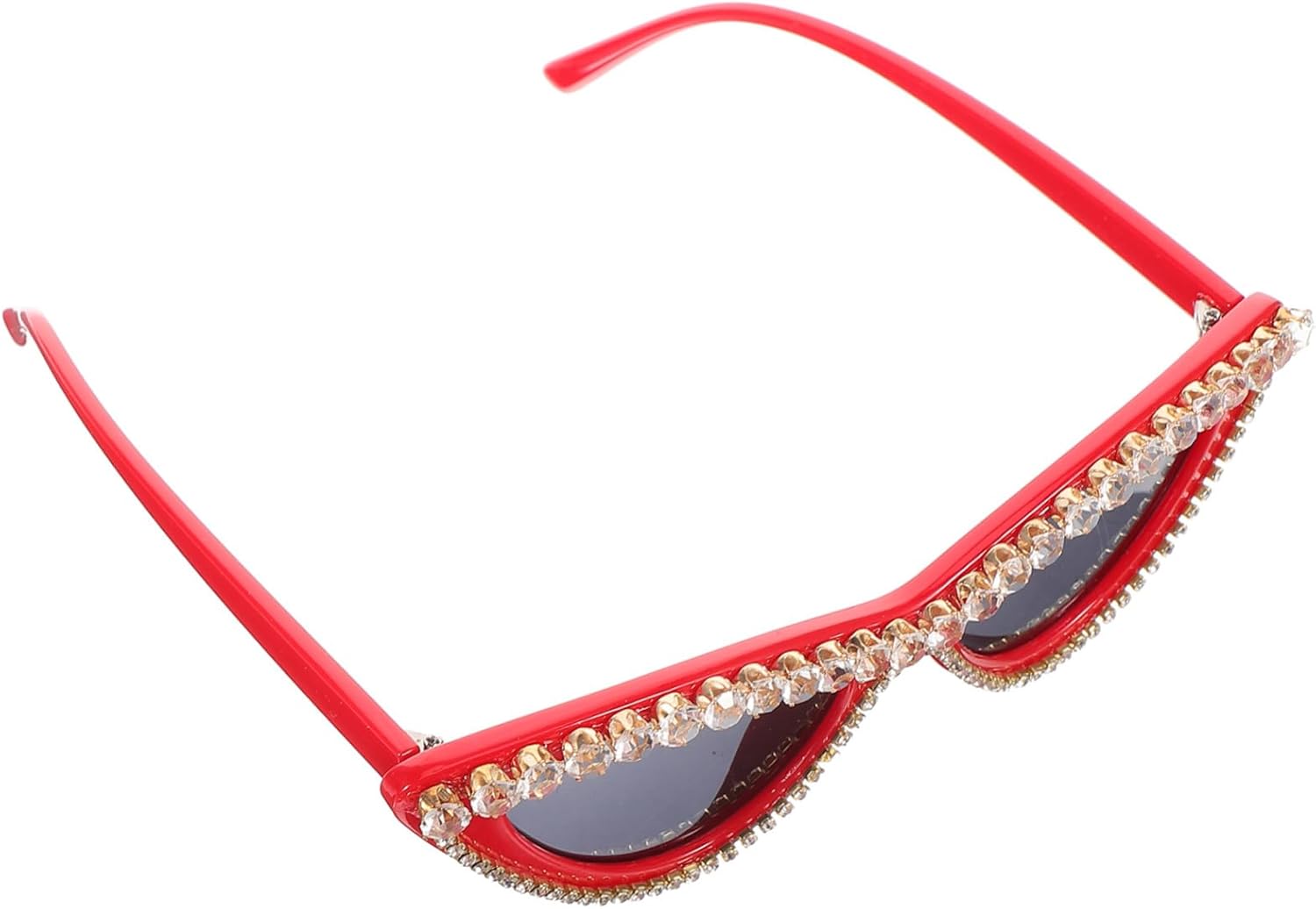 

Солнцезащитные очки FRCOLOR в форме треугольника «кошачий глаз» с декором из страз. Стильные модные солнцезащитные очки для женщин. Уникальный дизайн для вечеринок и особых случаев. Легкий и привлекательный аксессуар, Red