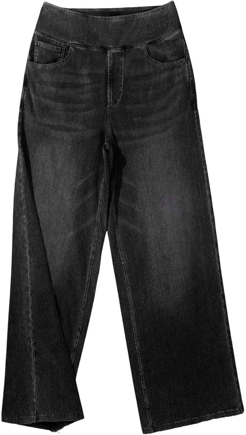 Джинсы повседневные Women's Casual Jeans, Black — фото 4