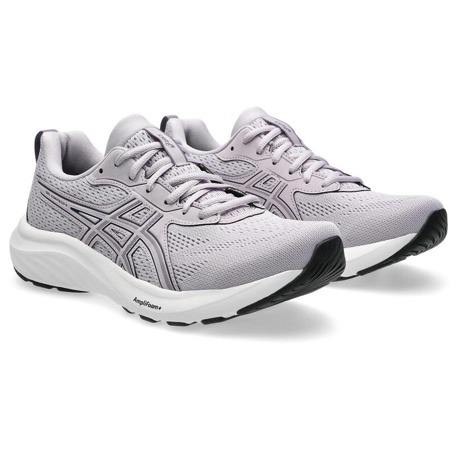 Кроссовки для бега по шоссе женские ASICS Gel Contend 9 W - темно-фиолетовый/лавандово-серый — фото 2