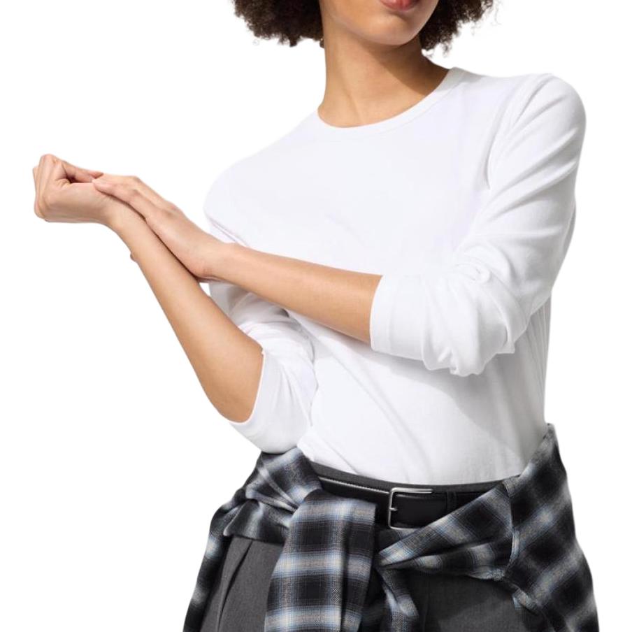 

UNIQLO Футболка женская белая