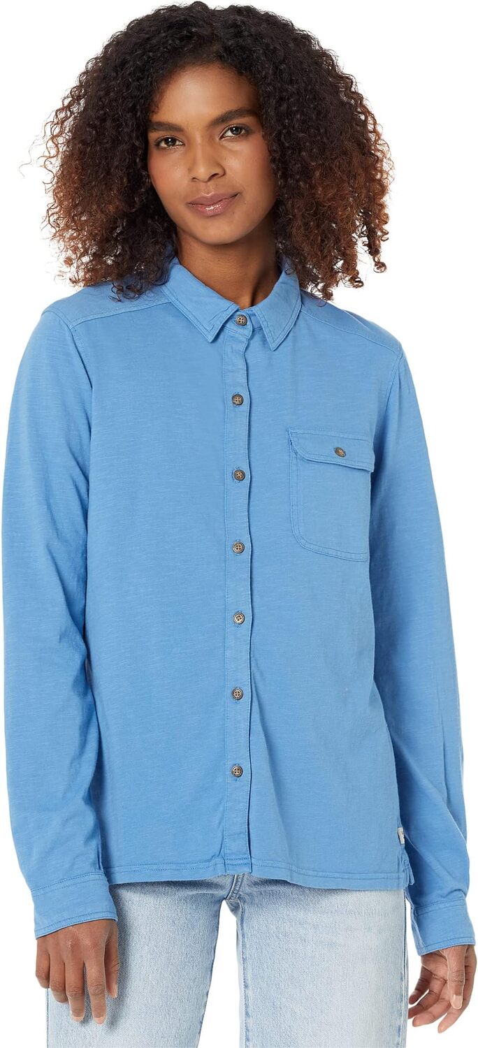 

Рубашка Toad&Co Primero Long Sleeve Shirt, цвет Riverside