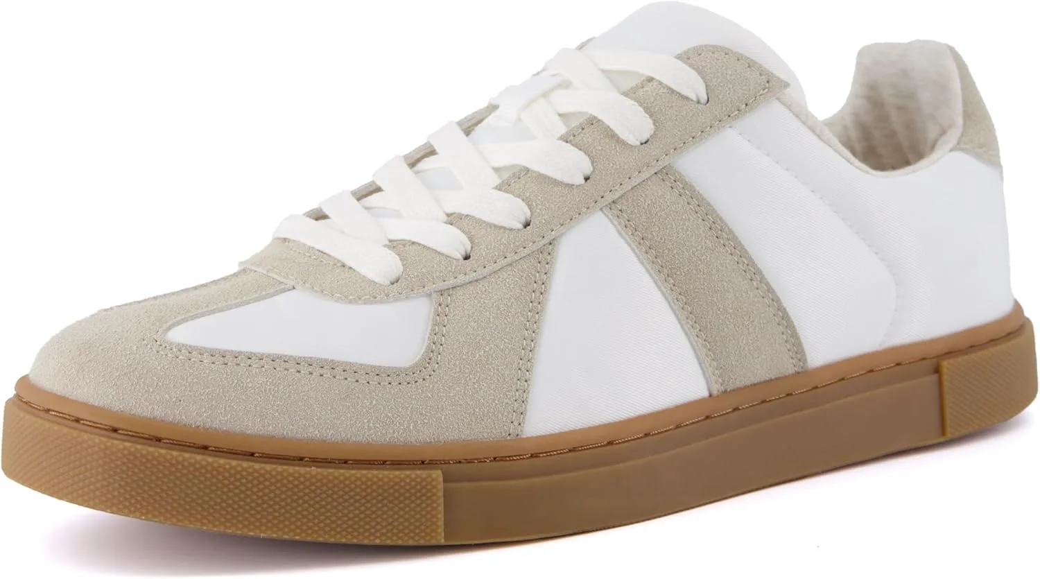 

Мужские кроссовки CUSHIONAIRE Troy с шнуровкой и +Comfort Foam, белый/серый