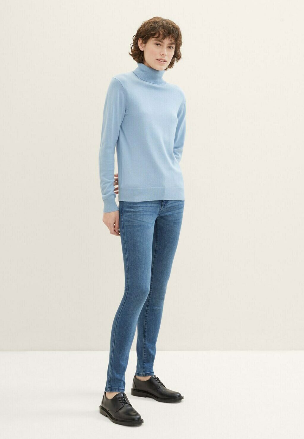 

Джинсы облегающие ALEXA SKINNY TOM TAILOR, светло-голубой деним