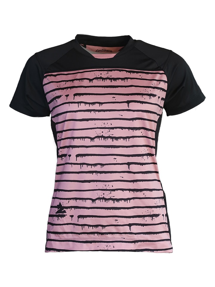 

Функциональная рубашка Zimtstern Fahrradshirt Tech Zonez, цвет Rosa/Schwarz