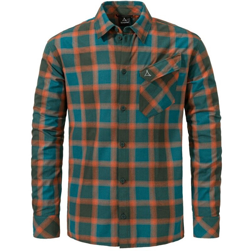 

Рубашка в стиле тополя mns Schöffel, зеленый