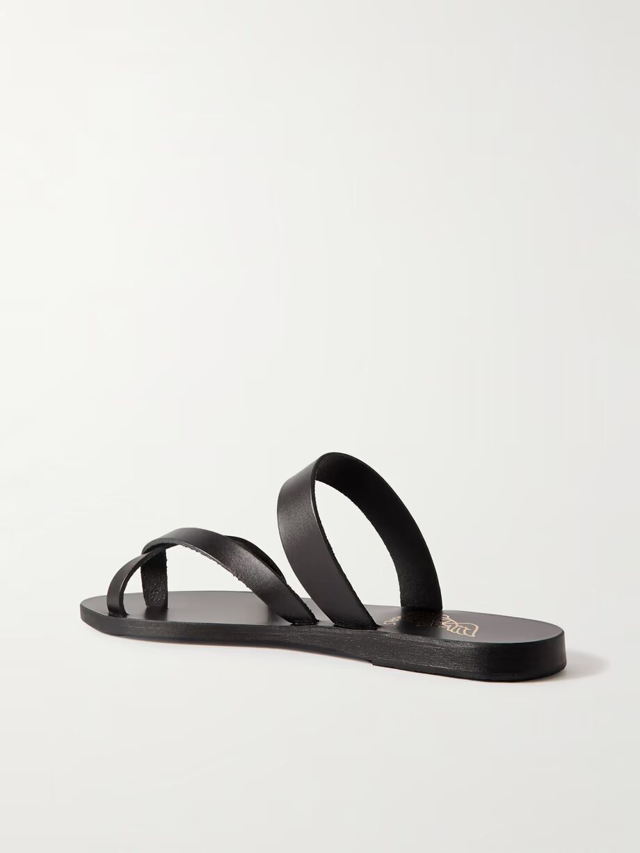 Сандалии Daphnae из кожи Ancient Greek Sandals, черный — фото 3
