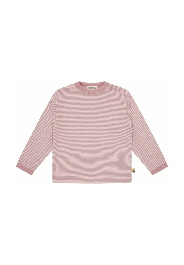 Длинный рукав с тонкими полосками Long Sleeved Top Loud + Proud, астра