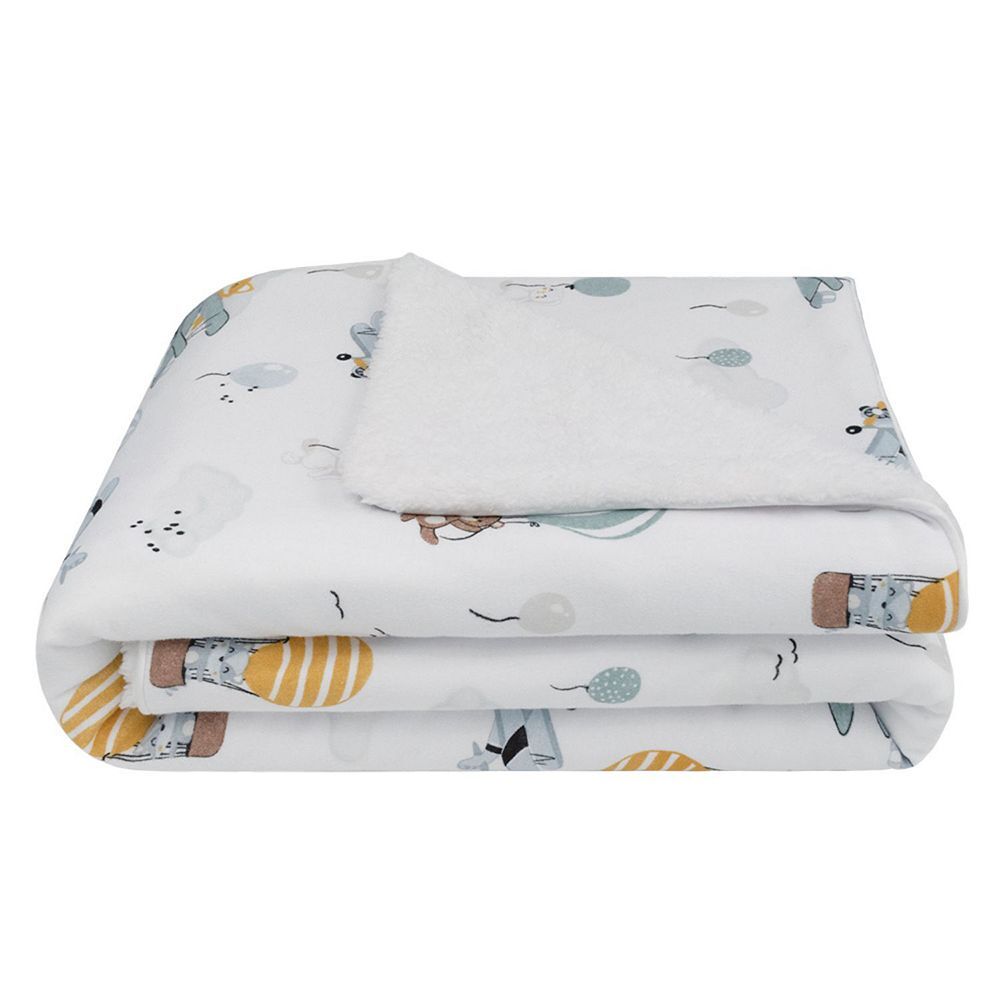 

Одеяло из шерпа из джерси Living Textiles, цвет Up Up And Away