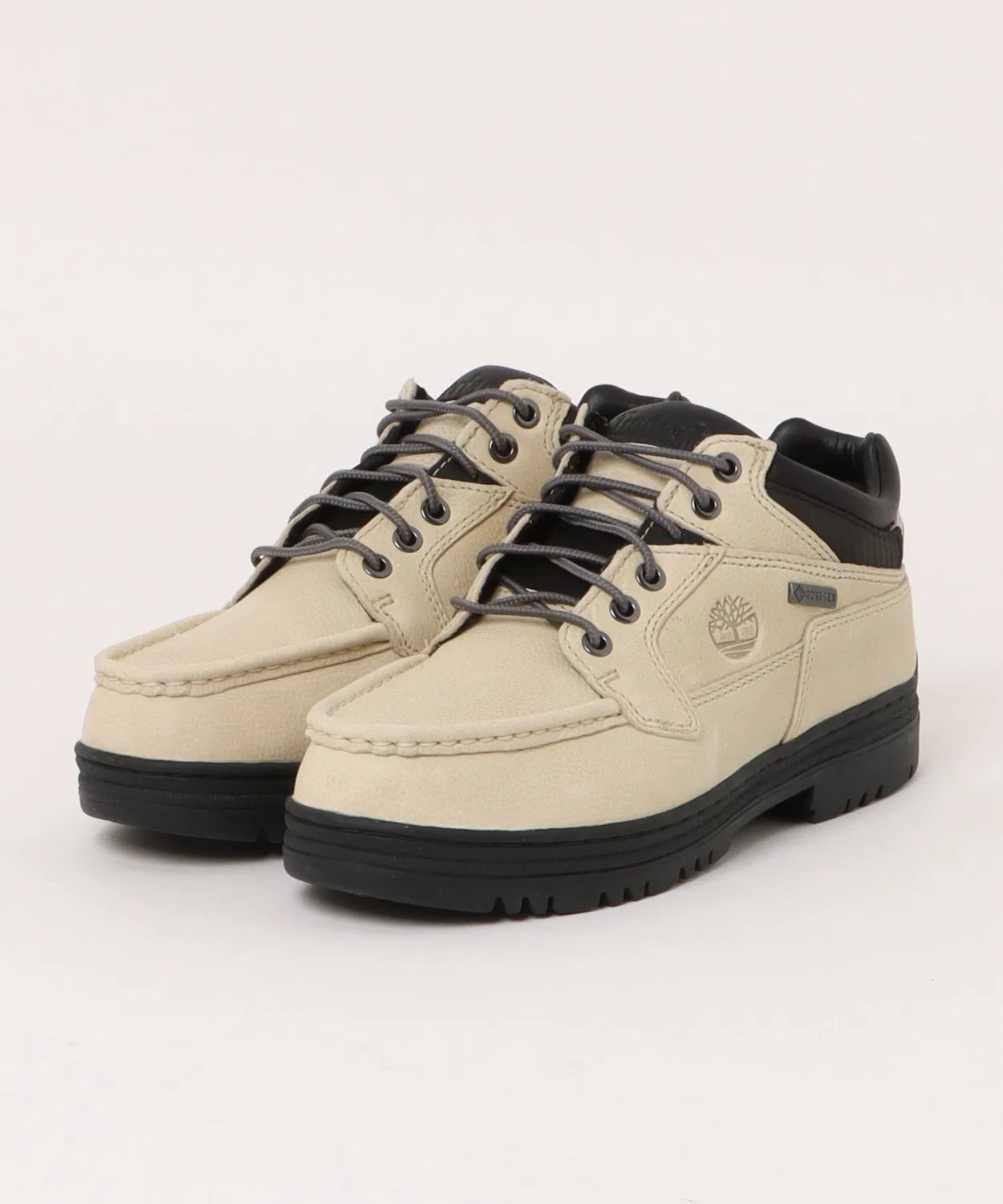 Ботинки Timberland Heritage Moc Toe GTX на шнуровке, бежевые
