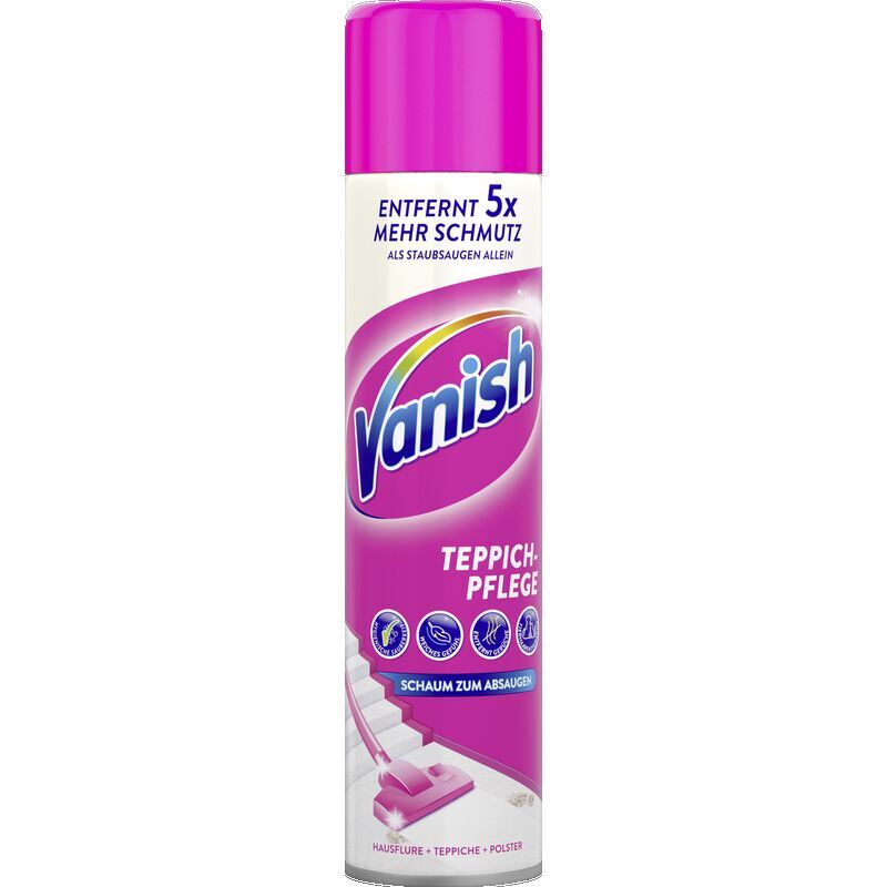 

Интенсивное пенное средство для чистки ковров Gold Power Vanish, 650 ml