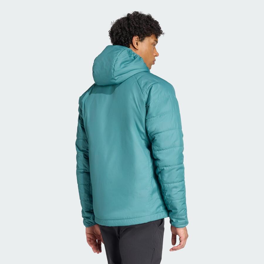 ADIDAS Многофункциональная синтетическая утепленная куртка Terrex с капюшоном — фото 3