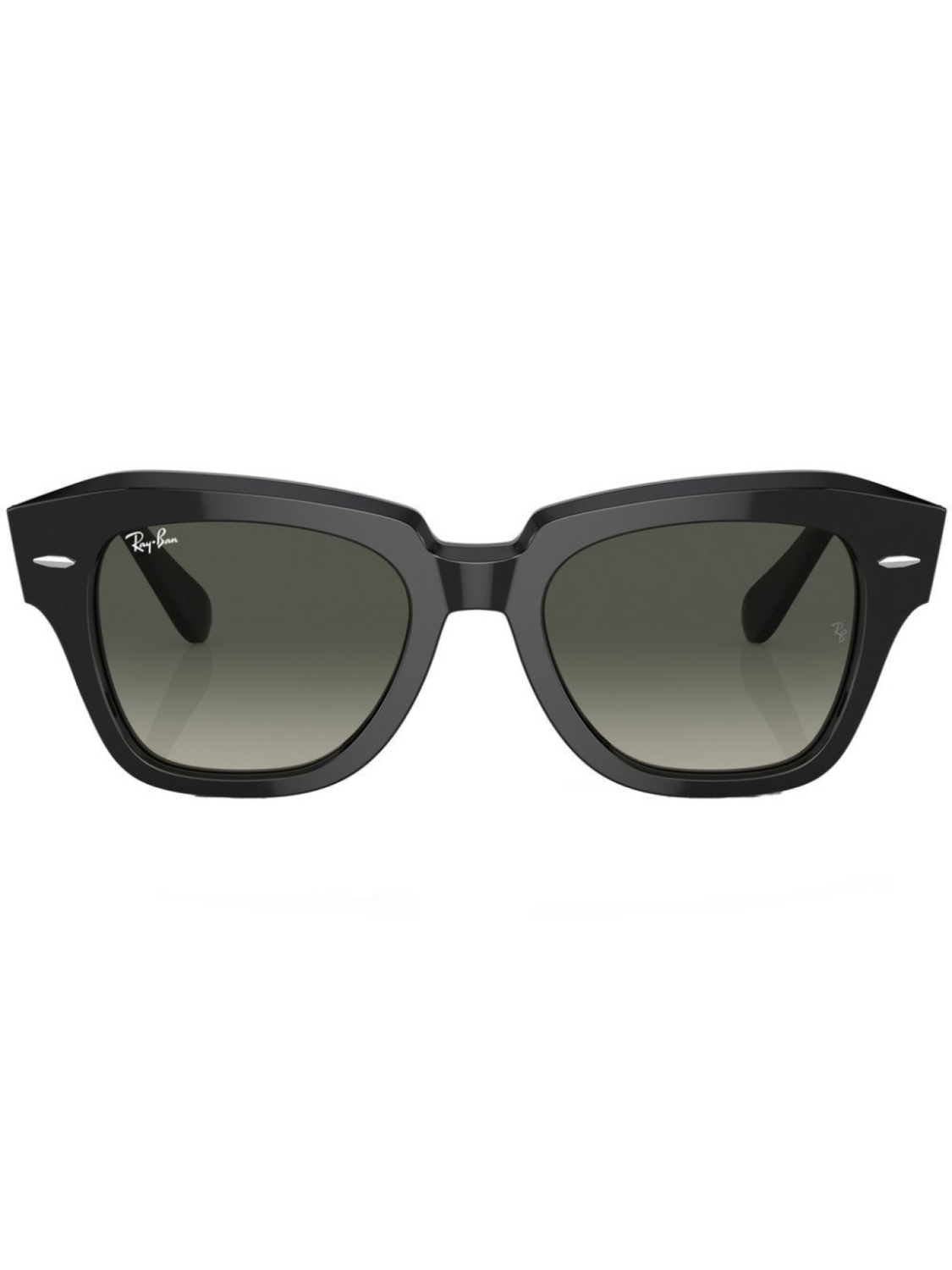 

Солнцезащитные очки State Street в квадратной оправе Ray-Ban, черный