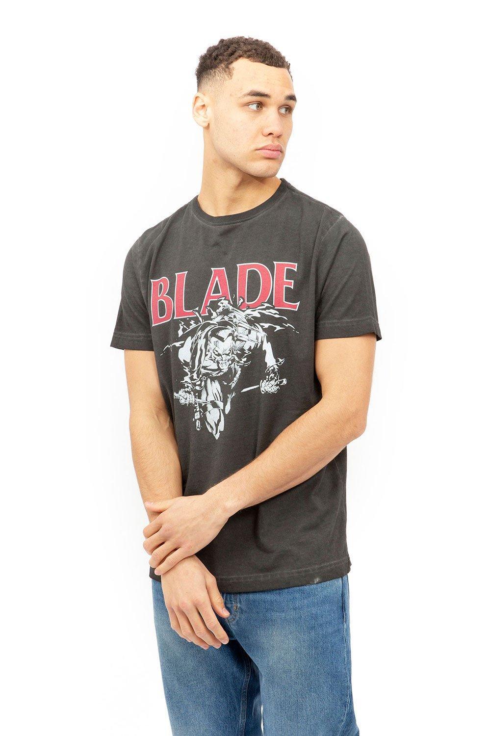 

Хлопковая футболка Blade Strike Marvel, черный