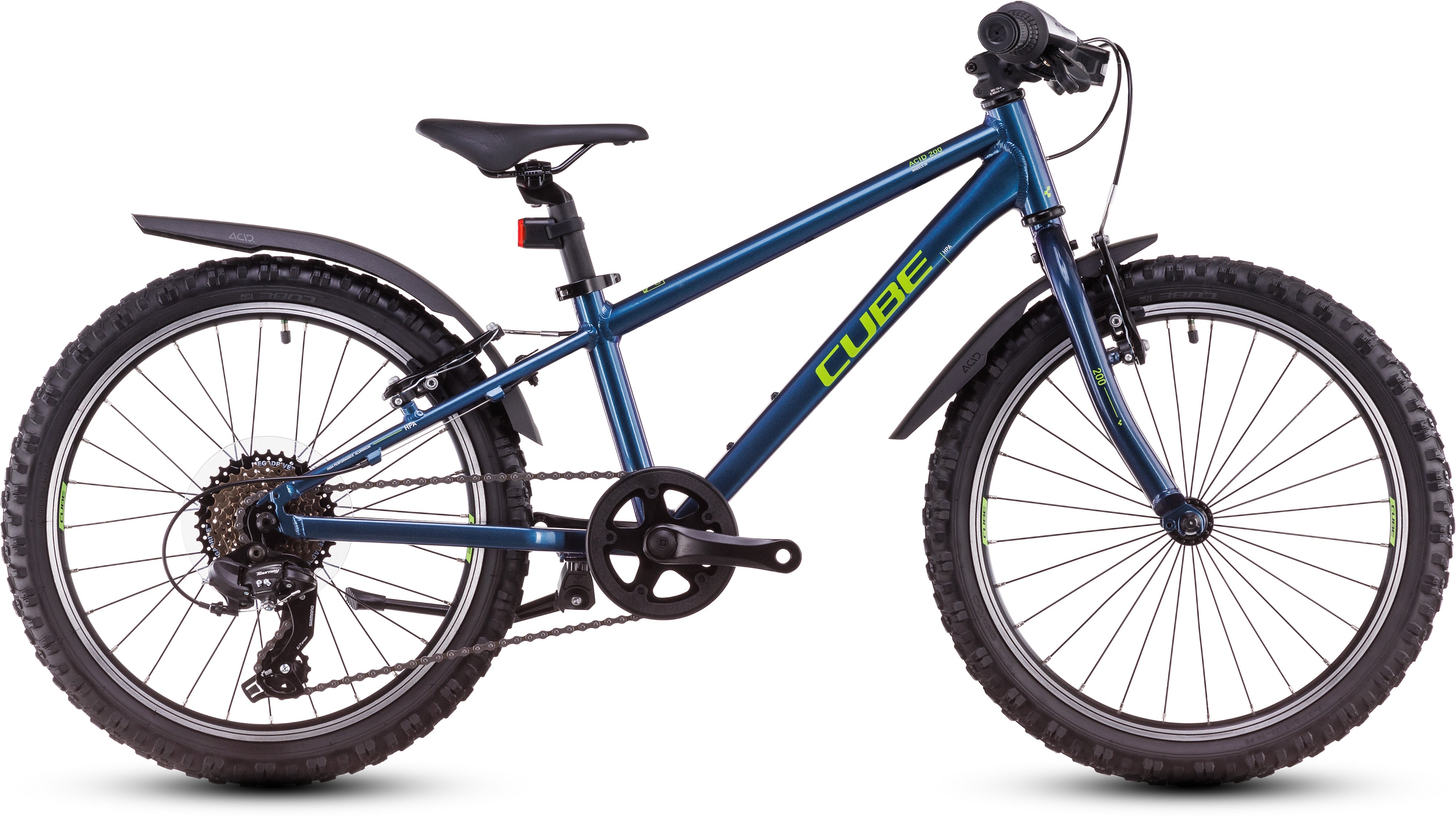 

Детский велосипед Cube Acid 200 Allroad deepcobalt´n´apple (2025)