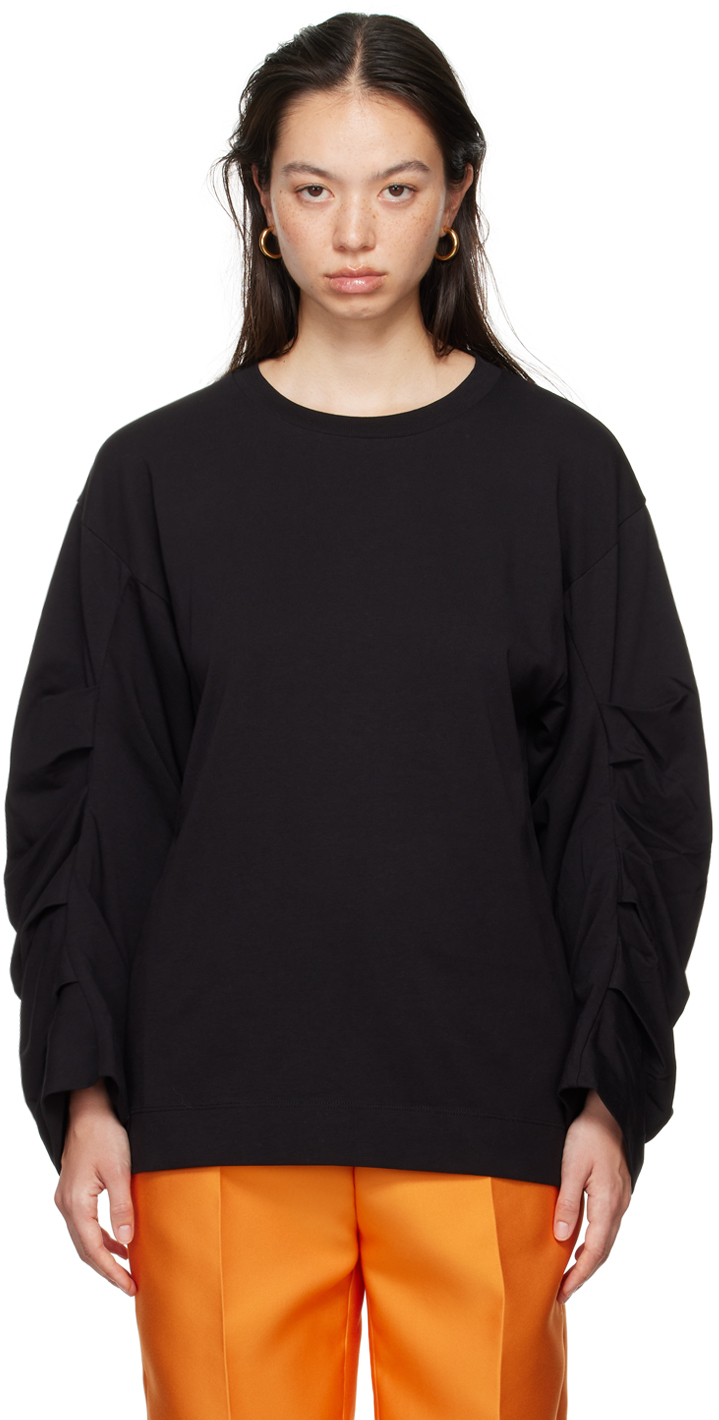 

Футболка с плиссированными рукавами Dries Van Noten