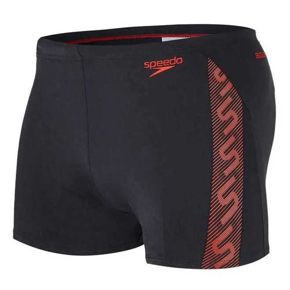 

Плавки Speedo Monogram Aqua, черный/красный