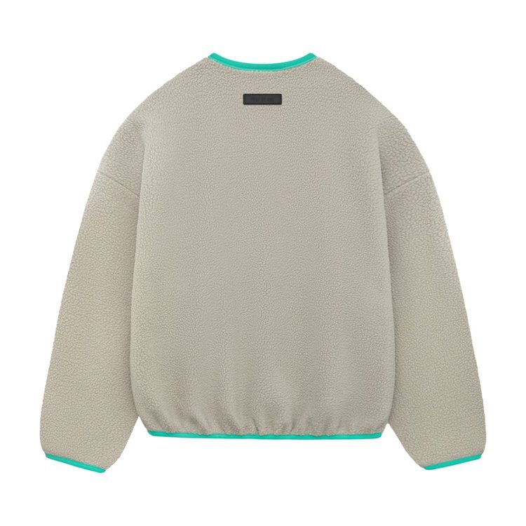 Толстовка Fear Of God Essentials Fear of God Essentials Polar Fleece Crewneck, серый — фото 2