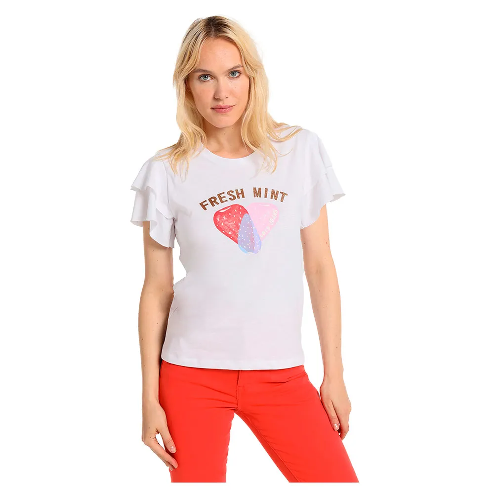 

Футболка с коротким рукавом Lois Jeans 10928, белый