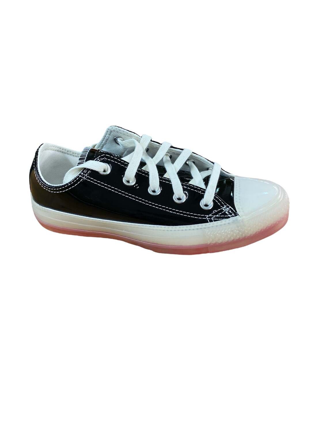 Черно-белые низкие кеды унисекс Converse Chuck Taylor All Star OX, черный — фото 4