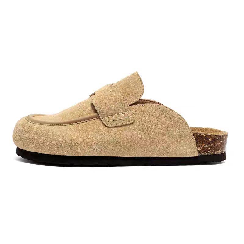 

ABCYLM Унисекс сандалии с закрытым носком, устойчивые к истиранию, цвет Sand