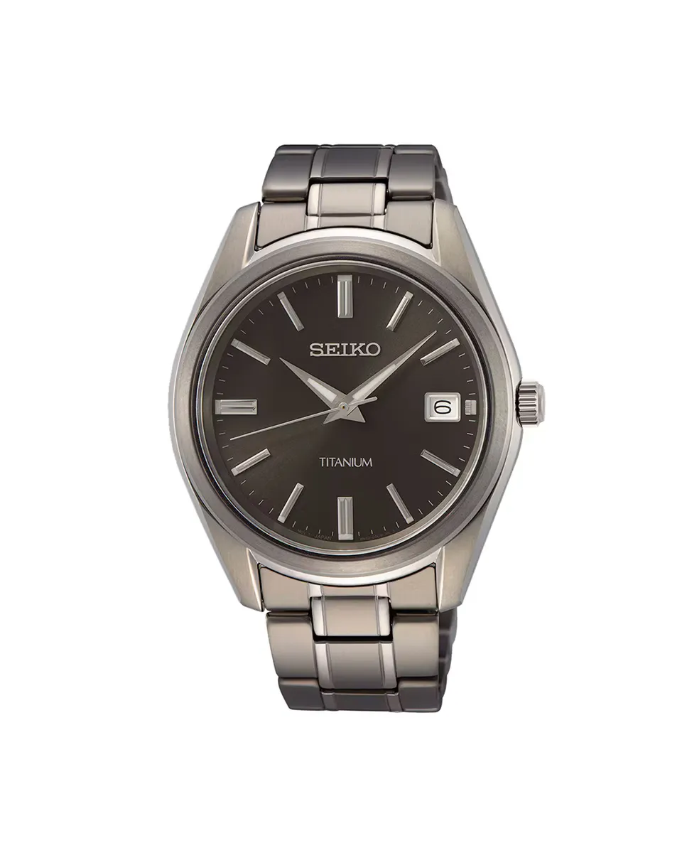 

Neo classic SUR375P1 титановые мужские часы с серебряным ремешком Seiko, серебряный