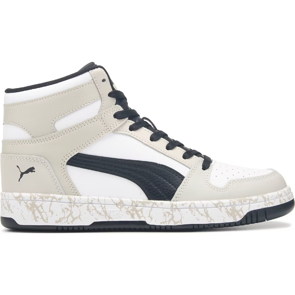 Широкие высокие кроссовки Rebound Layup Puma, мультиколор — фото 2