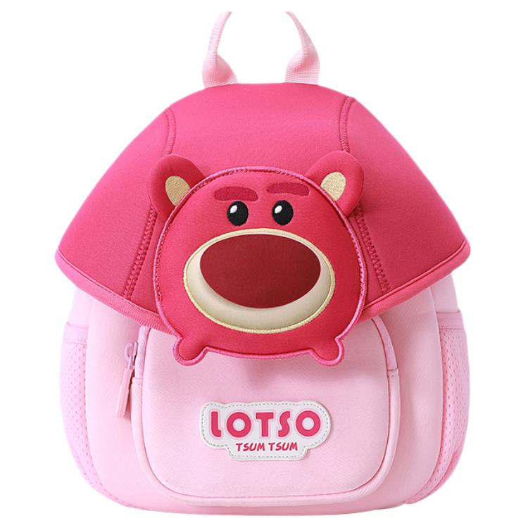

Disney Полиэстеровый рюкзак детский обычный розово-красный Лотсо, Rose Red Lotso