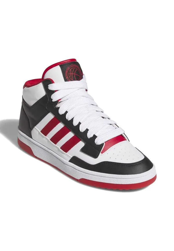 Кроссовки rapid court средней высоты Adidas Sportswear, Cblack Tepore Ftwwht — фото 2