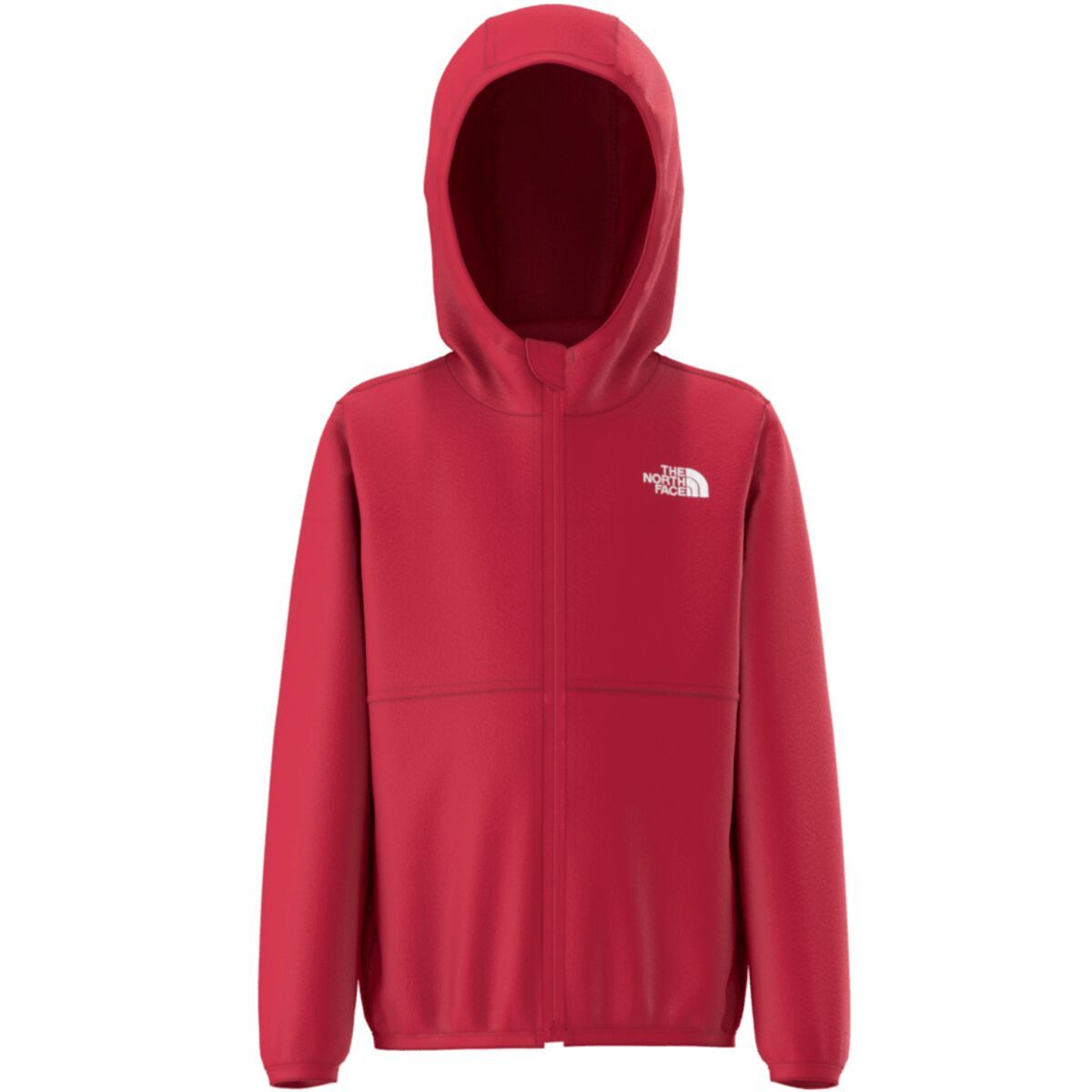 

Глухая флисовая толстовка с молнией - для малышей The North Face, красный