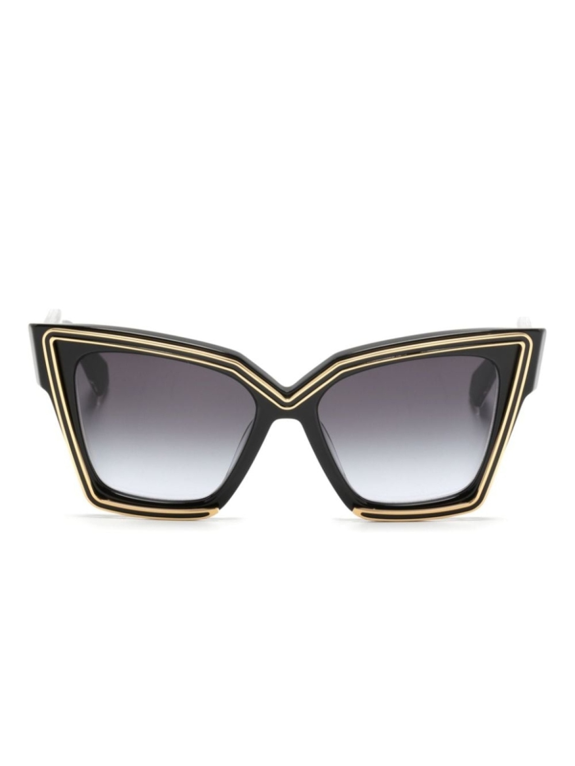 

Солнцезащитные очки с декором Rockstud Valentino Eyewear, черный