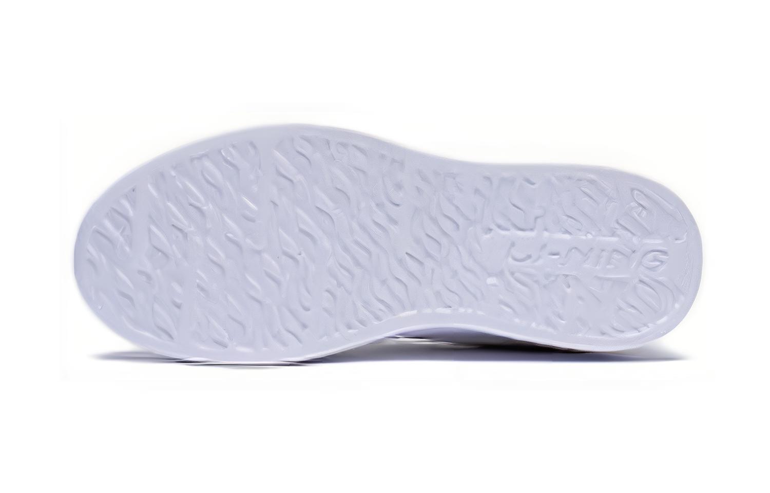 Детские кроссовки для скейтбординга GS Low-top белого цвета Lining Young, белый — фото 4