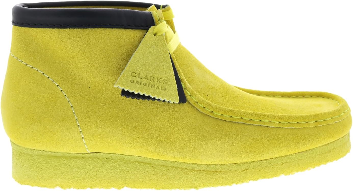 Мужские ботинки Clarks Wallabee Chukka, Lime — фото 2