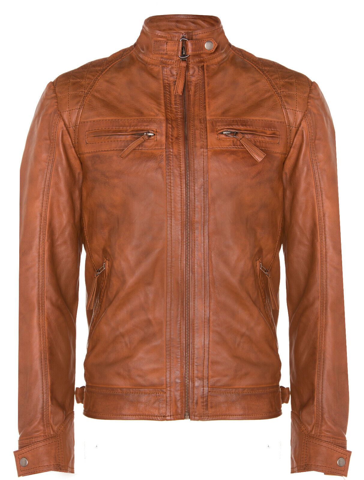 

Куртка Infinity Leather Rock Racing, коричневый
