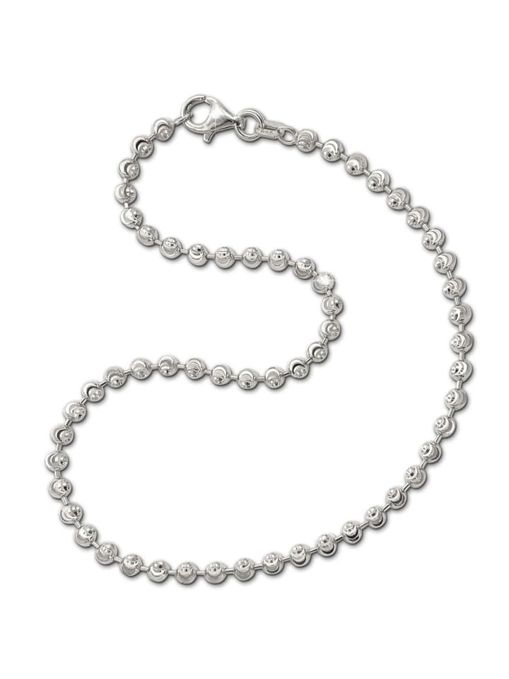 

SilberDream Серебряная цепочка на лодыжку из серебра 925 пробы, примерно 25 см, в форме луны